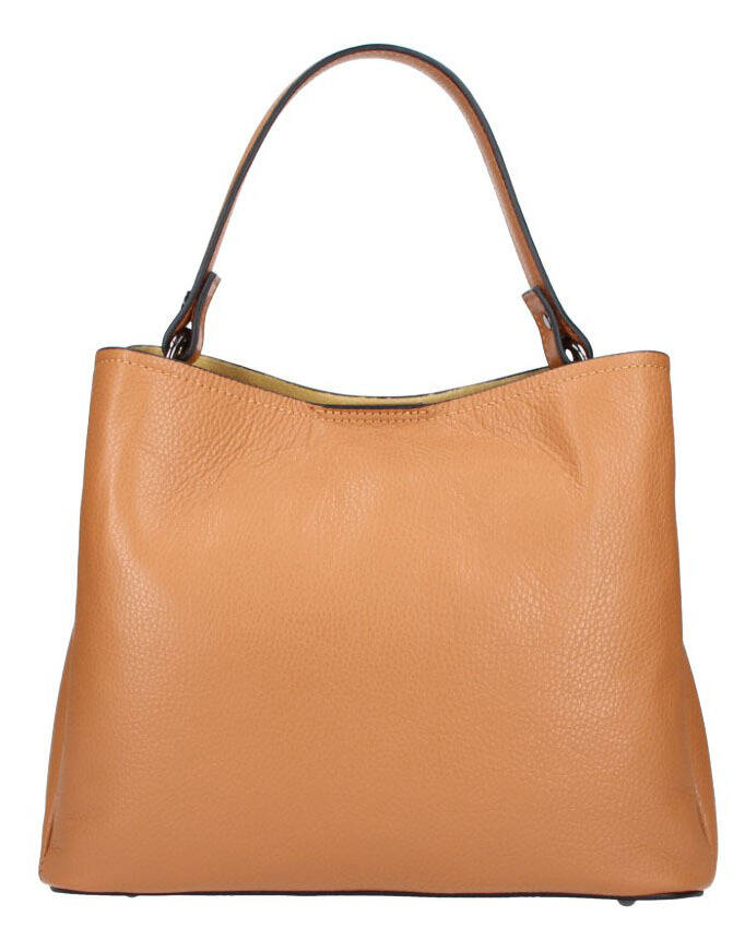 Vêtement en cuir Maroquinerie femme cognac