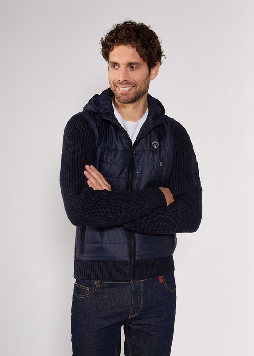 Vêtement en cuir Les bonnes affaires Homme bleu