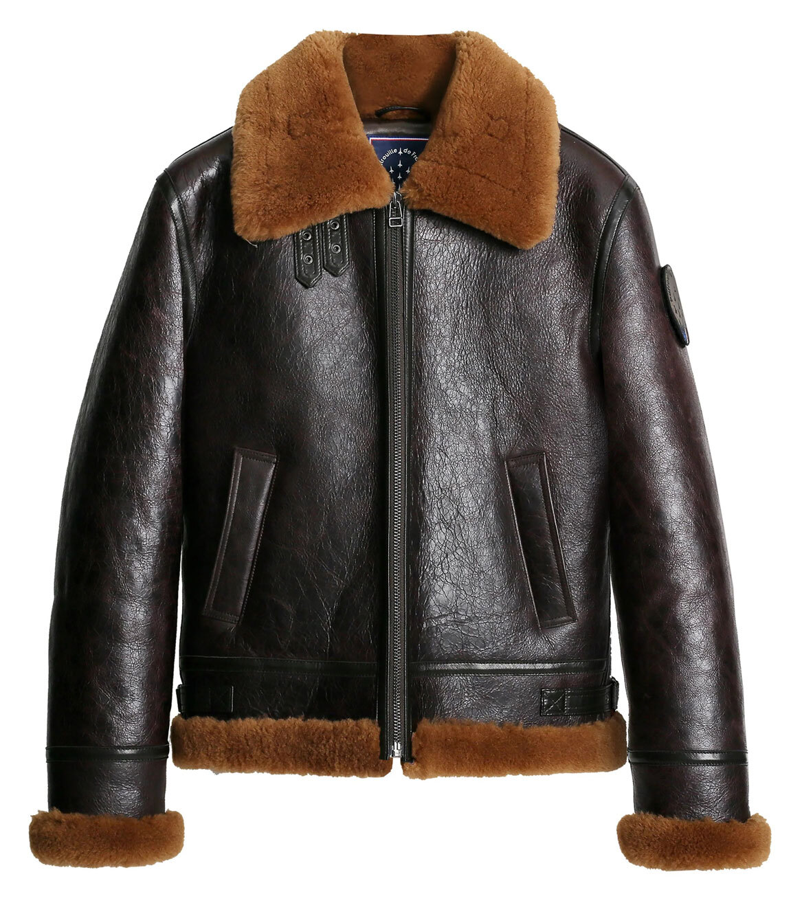 Vêtement en cuir Blousons cuir marron