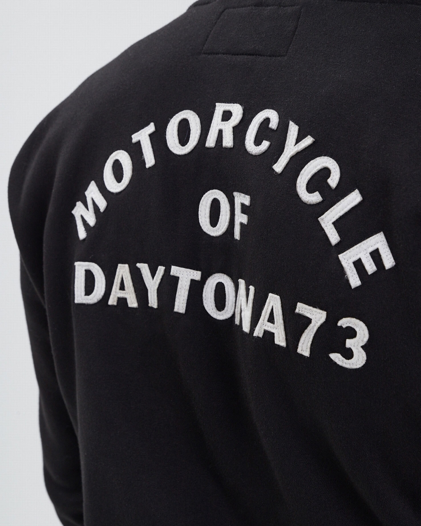 Vêtement en cuir Veste, parka & doudoune textile noir