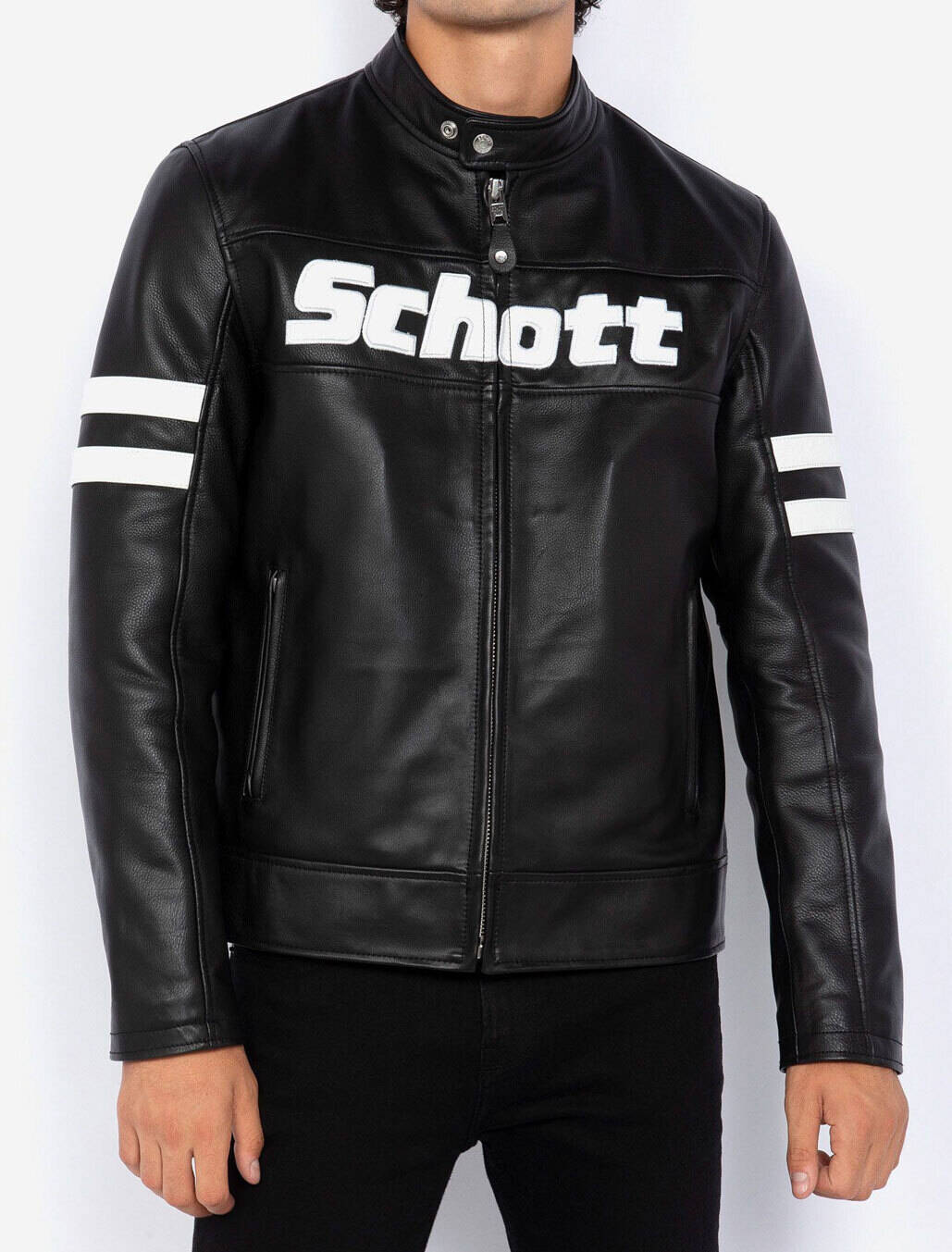 Vêtement en cuir Blousons cuir noir