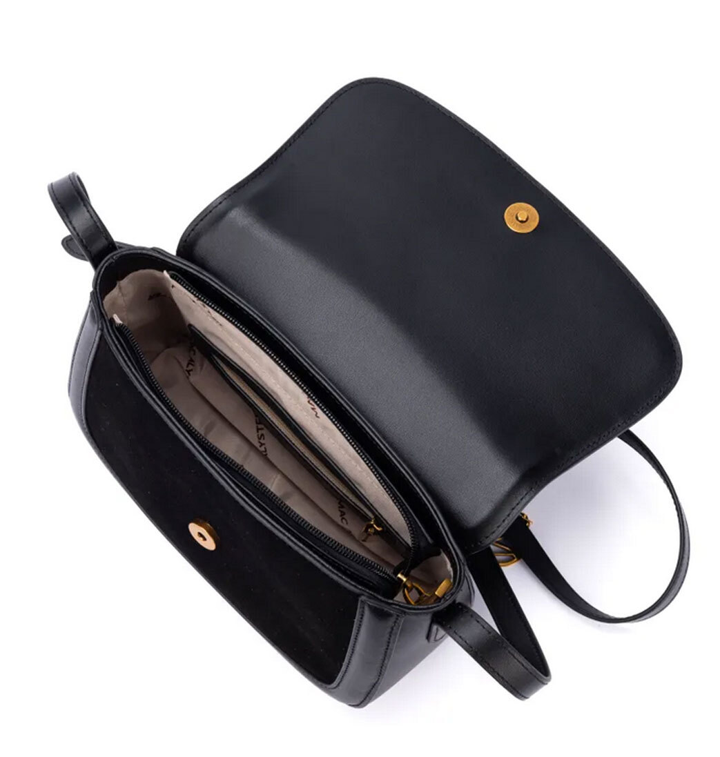 Vêtement en cuir Maroquinerie femme noir