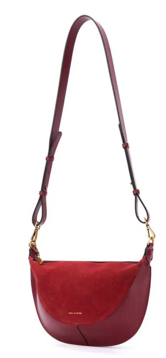 Vêtement en cuir Maroquinerie femme rouge