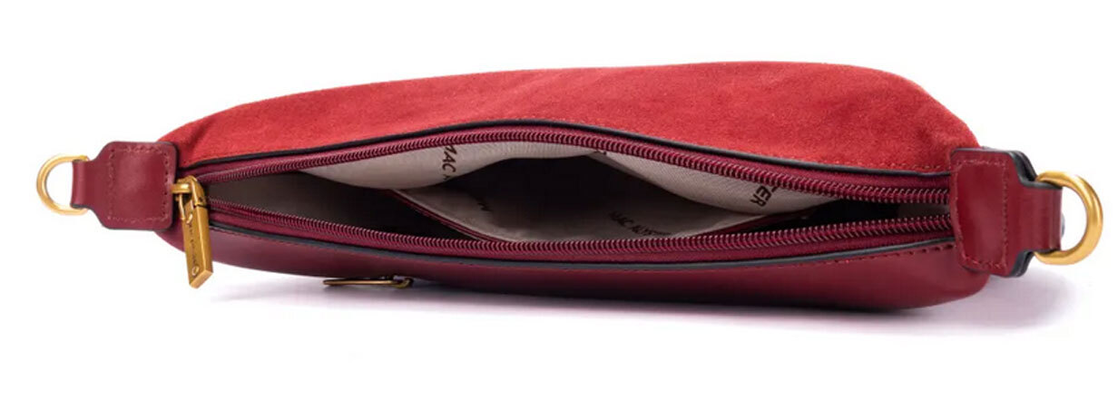 Vêtement en cuir Maroquinerie femme rouge