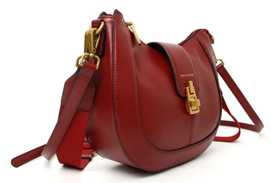 Vêtement en cuir Maroquinerie femme rouge