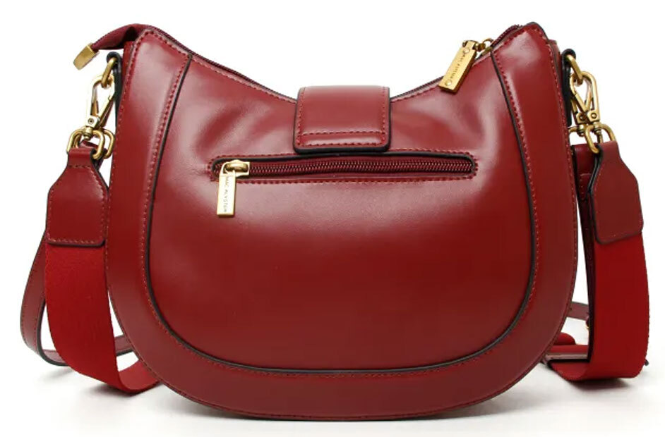 Vêtement en cuir Maroquinerie femme rouge