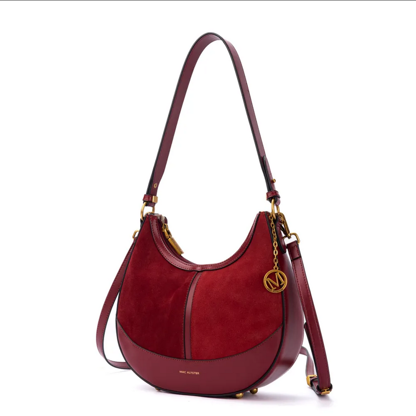 Vêtement en cuir Maroquinerie femme rouge