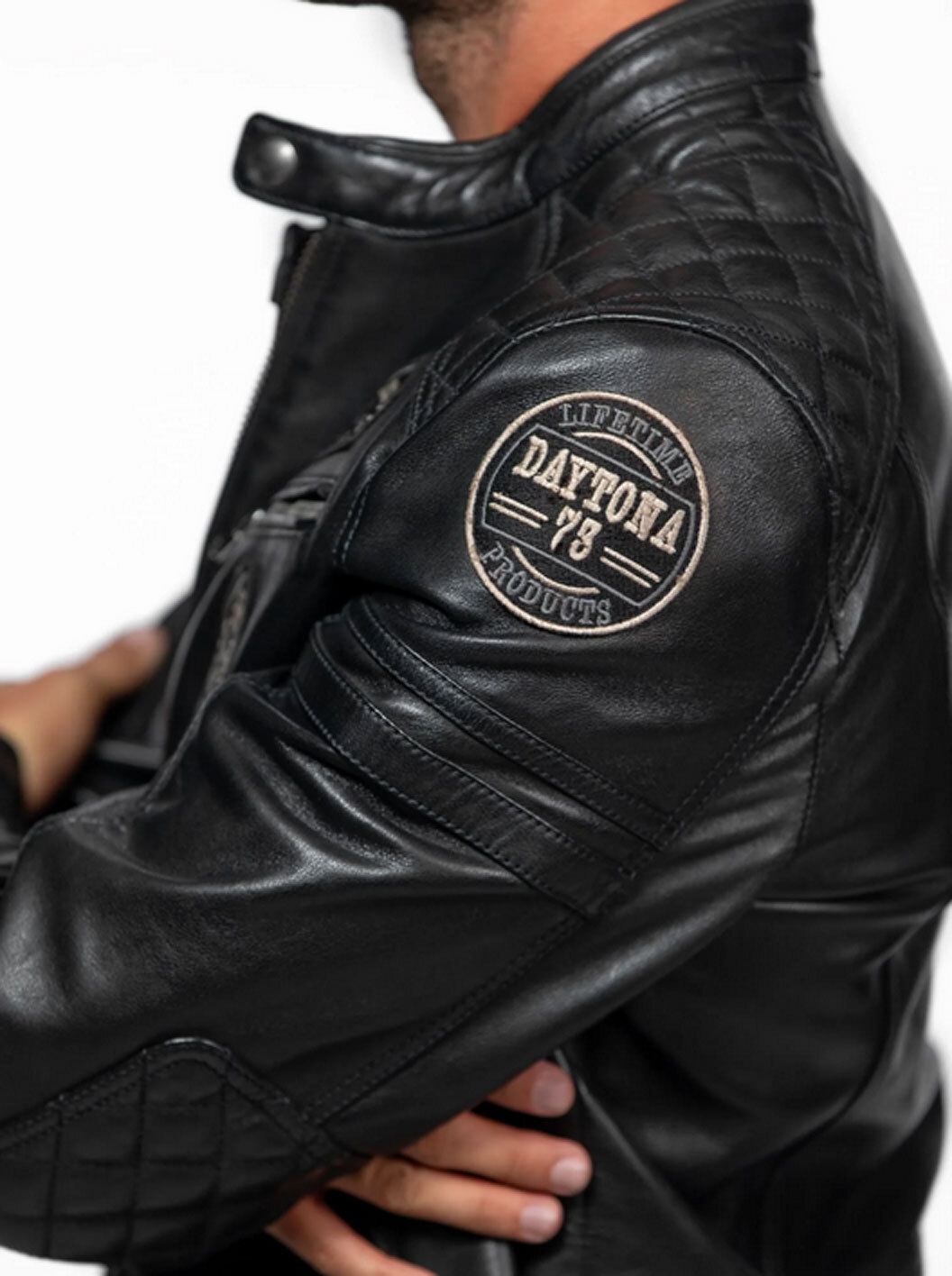 Vêtement en cuir Blousons cuir noir