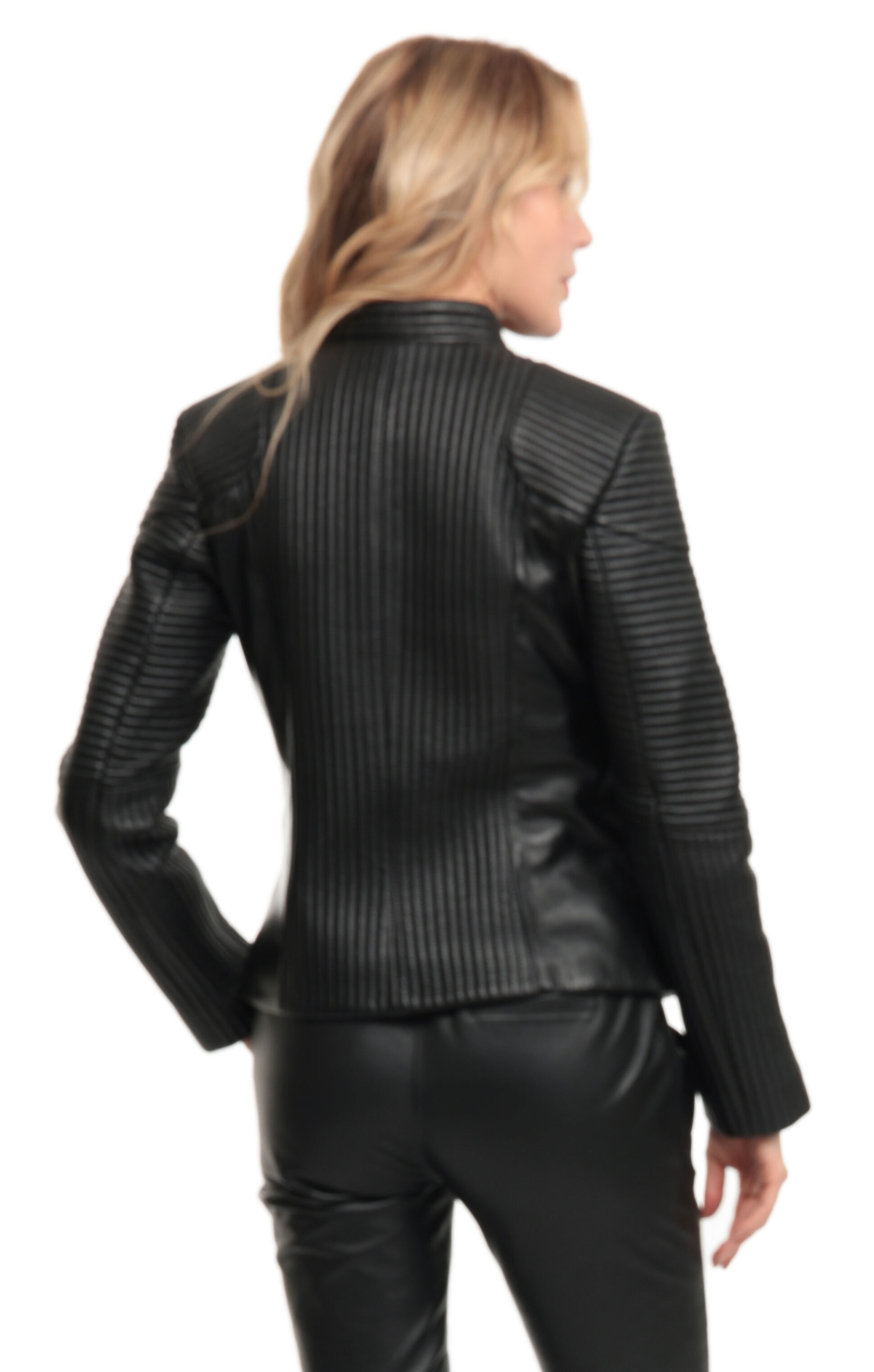 Vêtement en cuir Blousons cuir noir