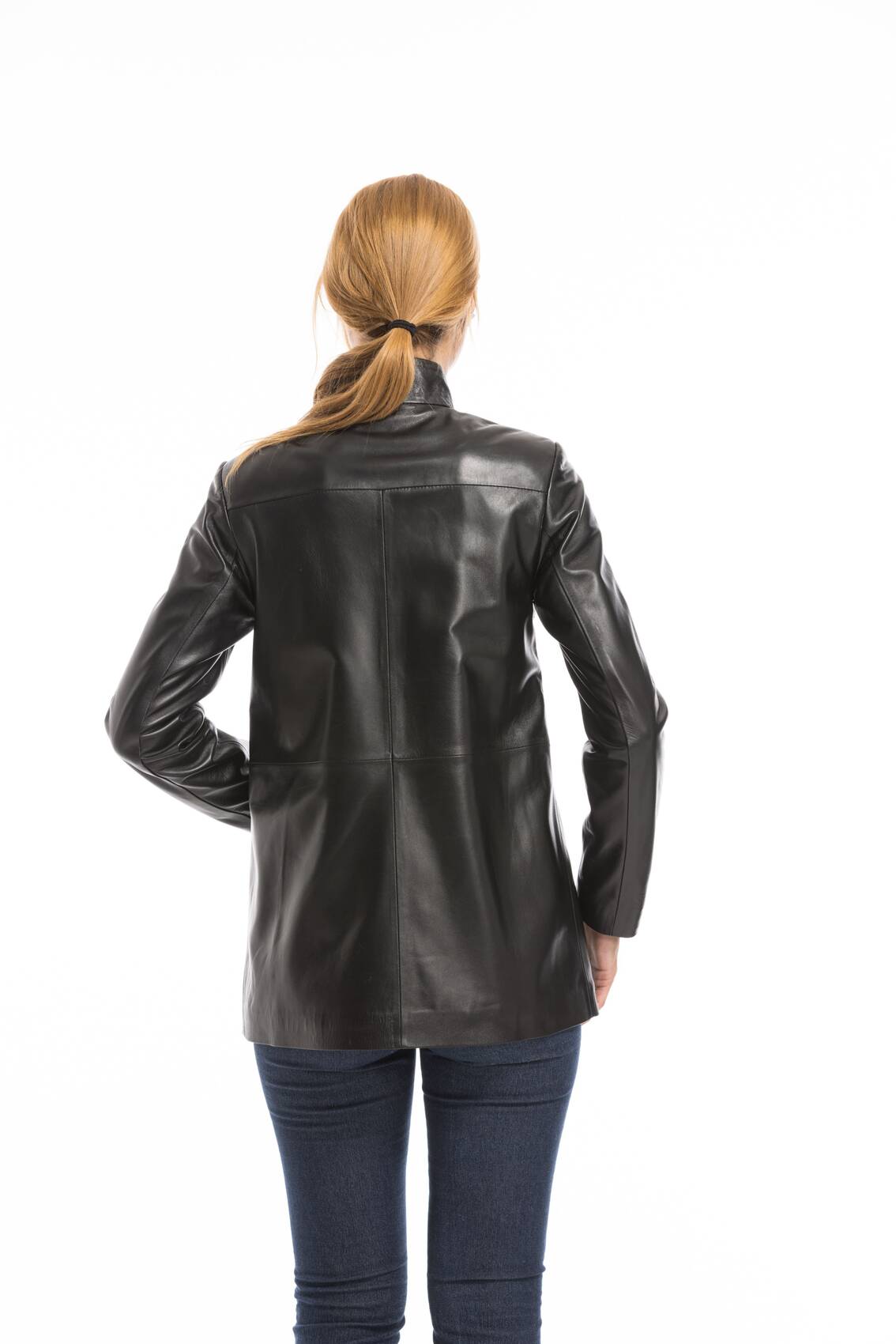 Vêtement en cuir Manteaux cuir noir