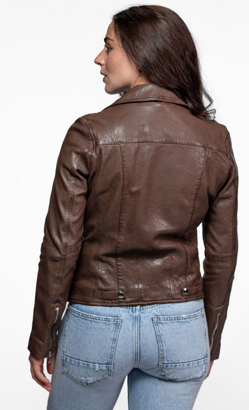 Vêtement en cuir Blousons cuir marron