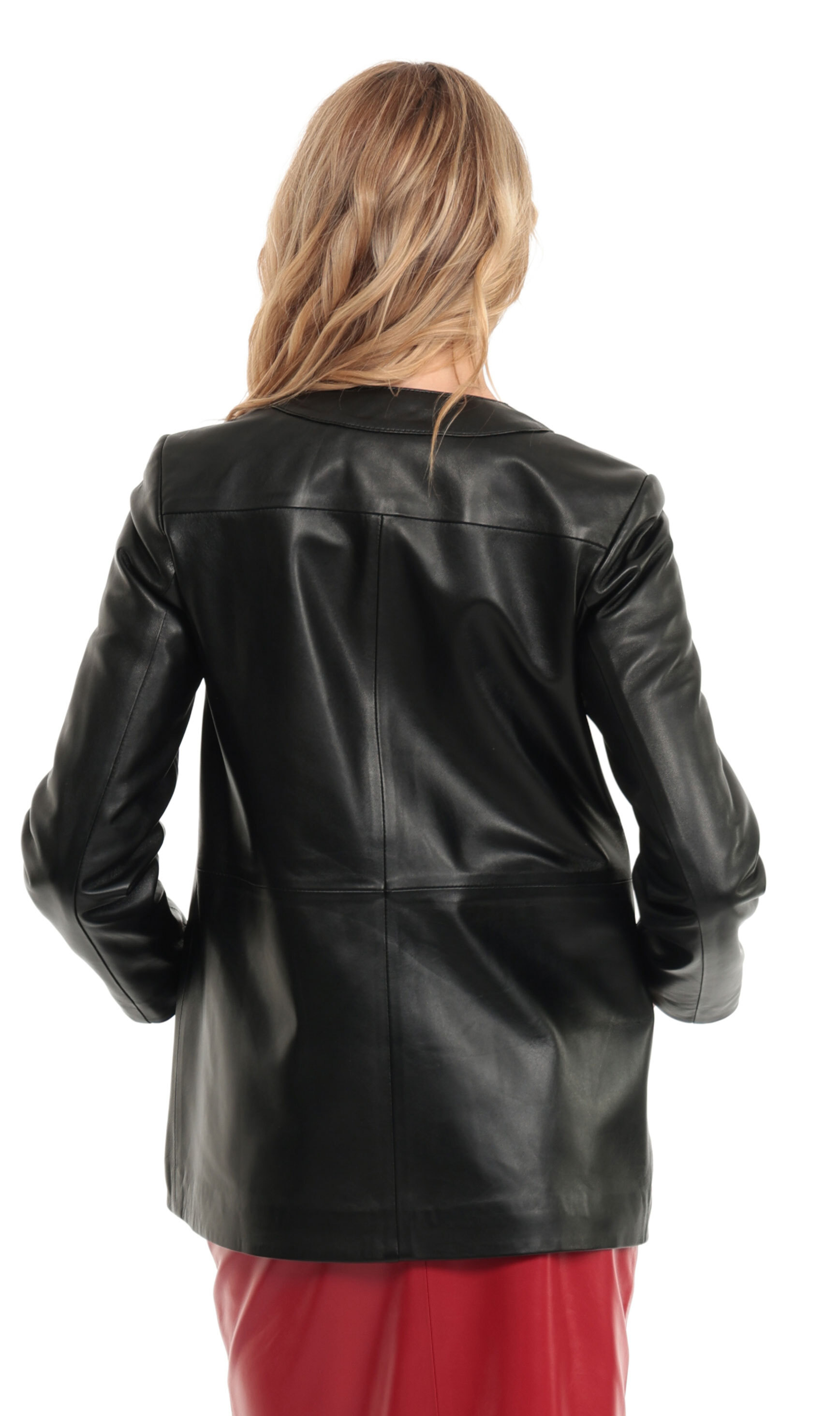 Vêtement en cuir Vestes cuir noir