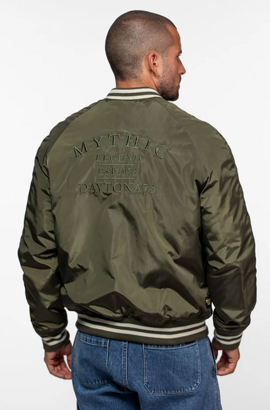 Vêtement en cuir Blousons textile kaki