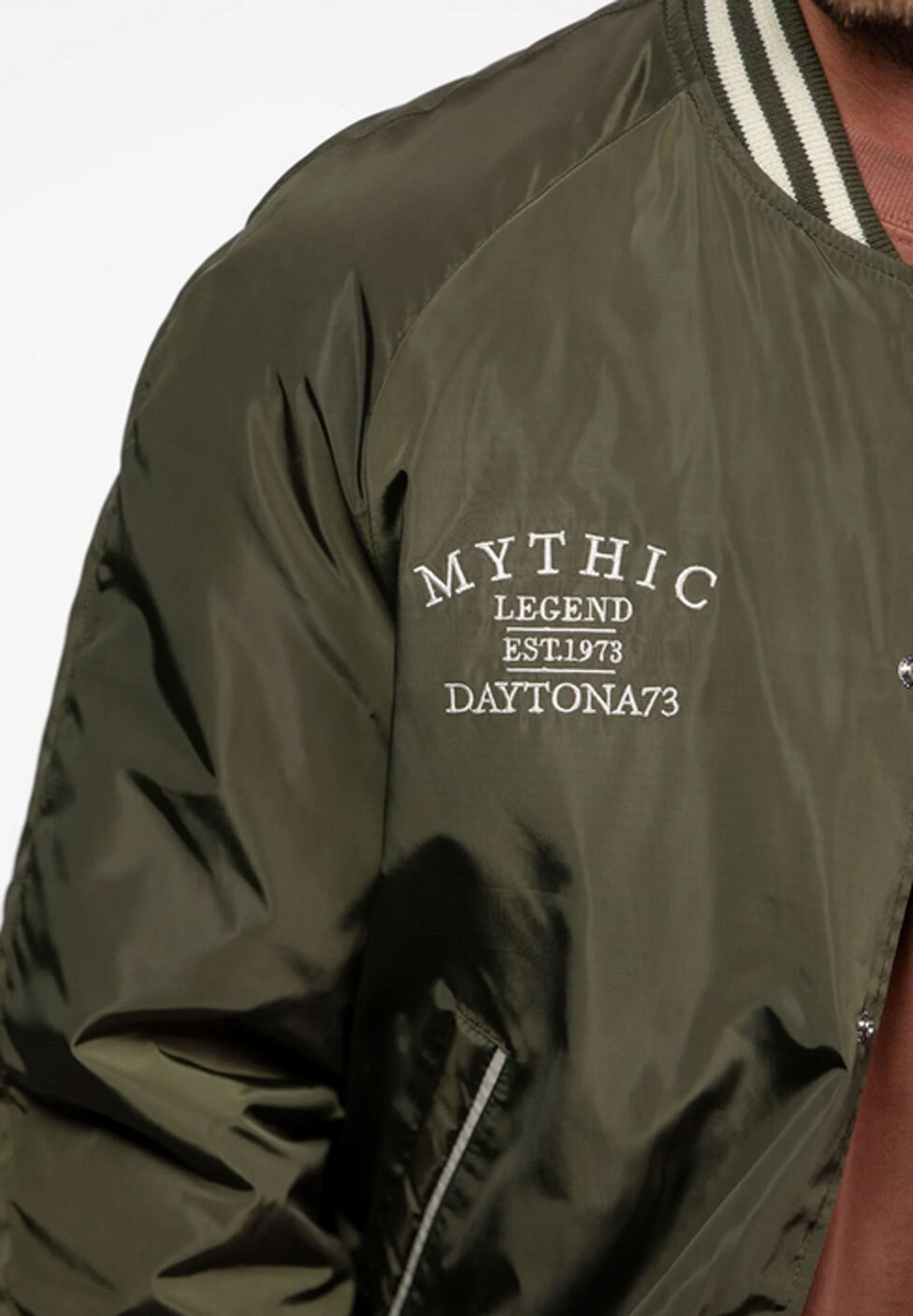 Vêtement en cuir Blousons textile kaki