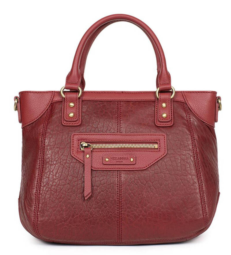 Vêtement en cuir Maroquinerie femme rouge