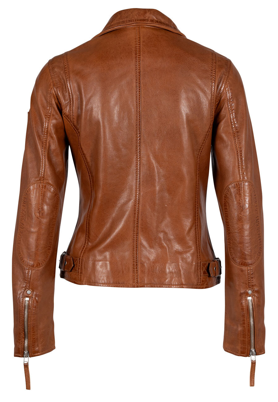 Vêtement en cuir Blousons cuir cognac