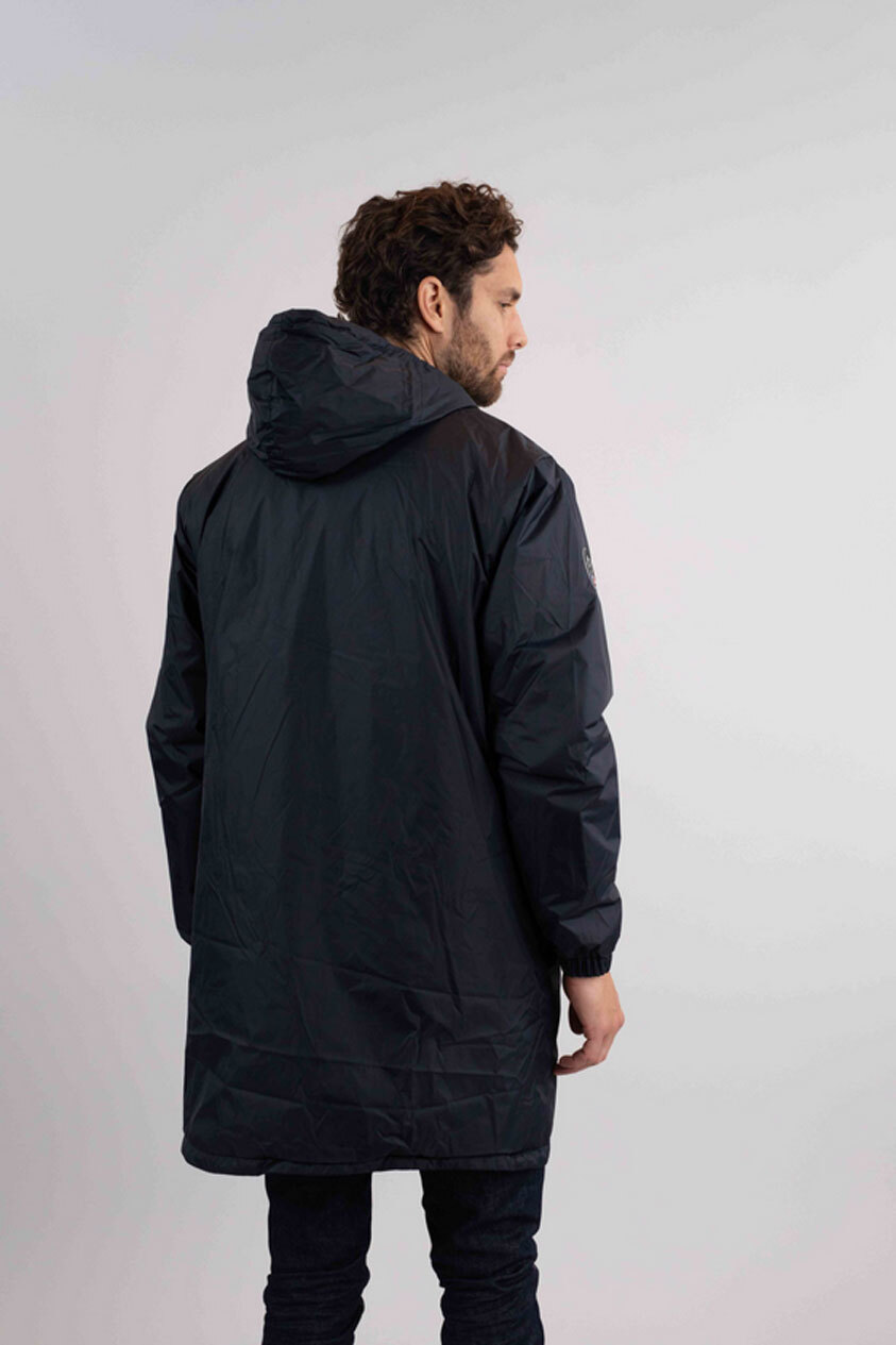 Vêtement en cuir Veste, parka & doudoune textile bleu