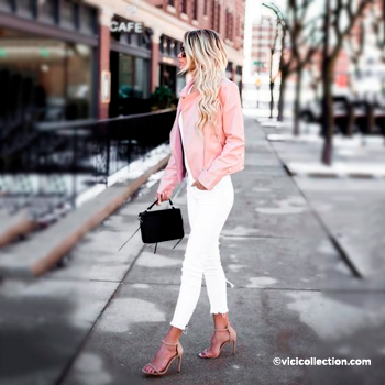 perfecto-en-cuir-rose-bonbon