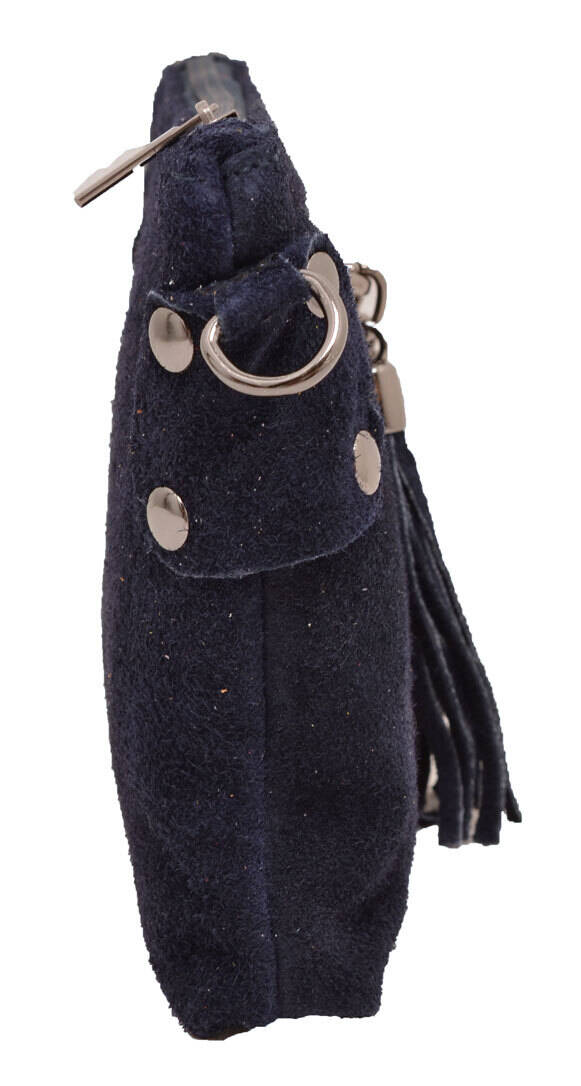 Vêtement en cuir Maroquinerie femme bleu