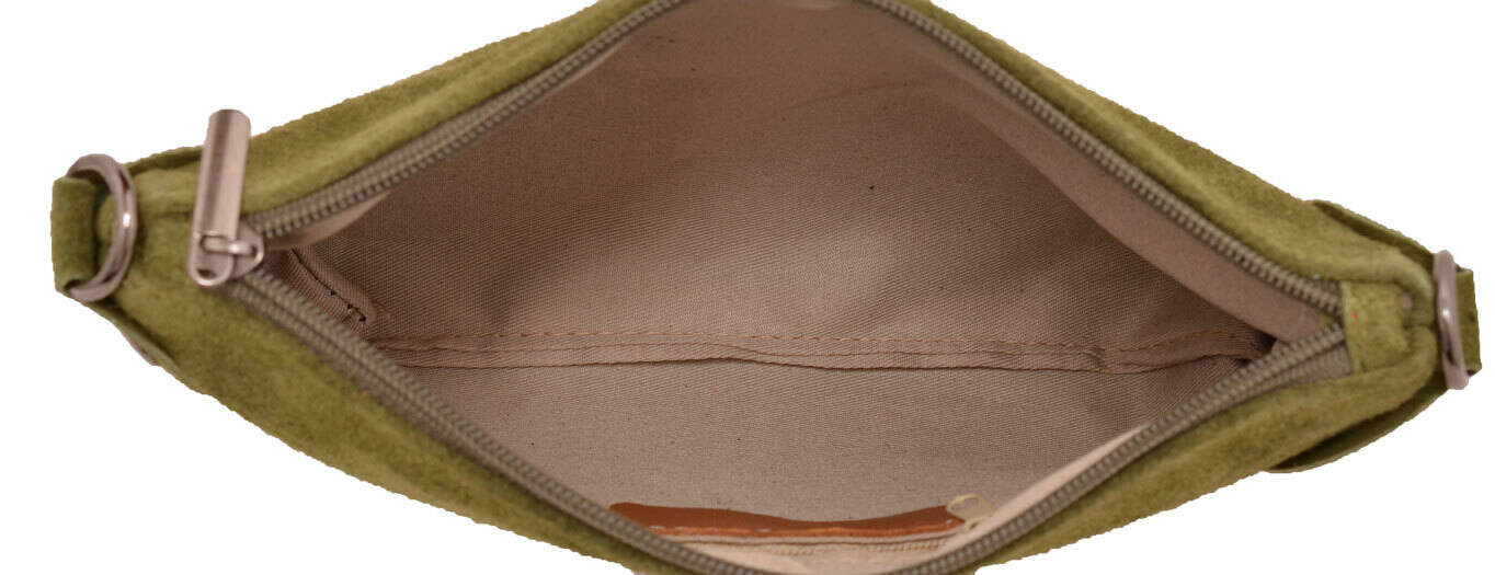 Vêtement en cuir Maroquinerie femme vert