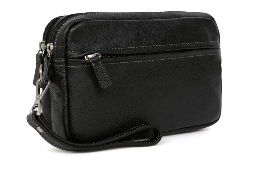 Vêtement en cuir Maroquinerie homme noir