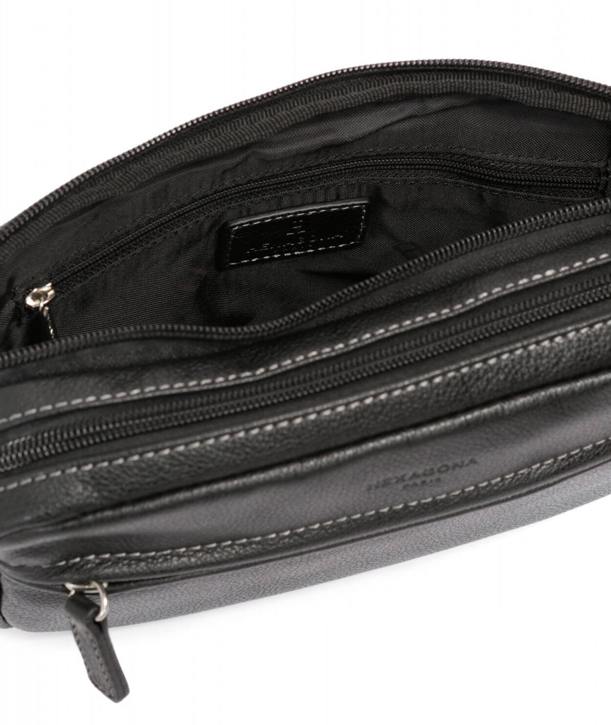 Vêtement en cuir Maroquinerie homme noir