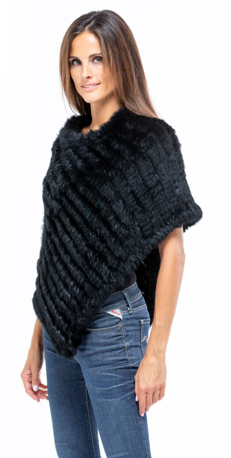 Vêtement en cuir Gilets cuir & fourrure  noir