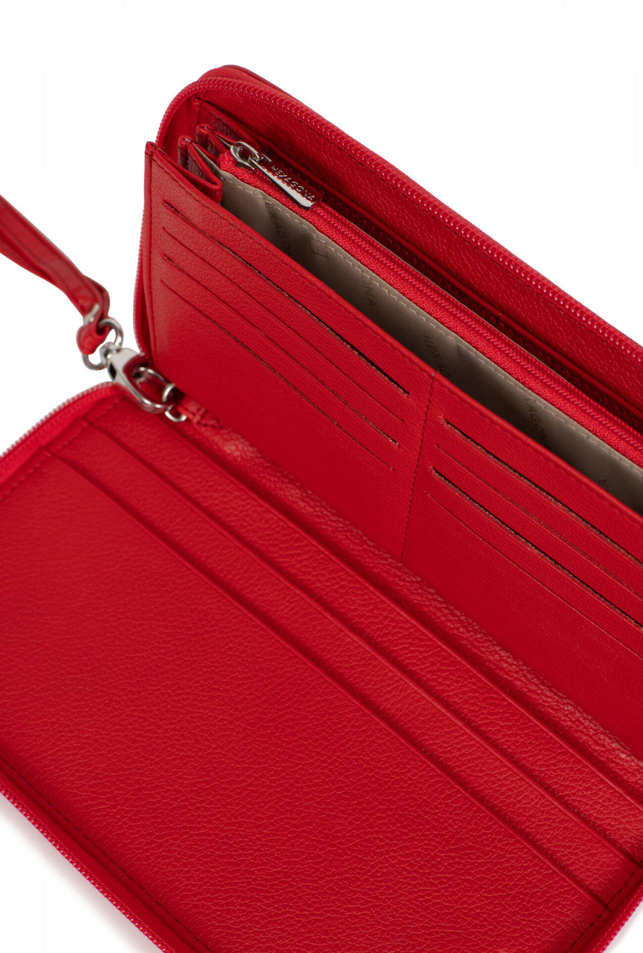 Vêtement en cuir Maroquinerie rouge