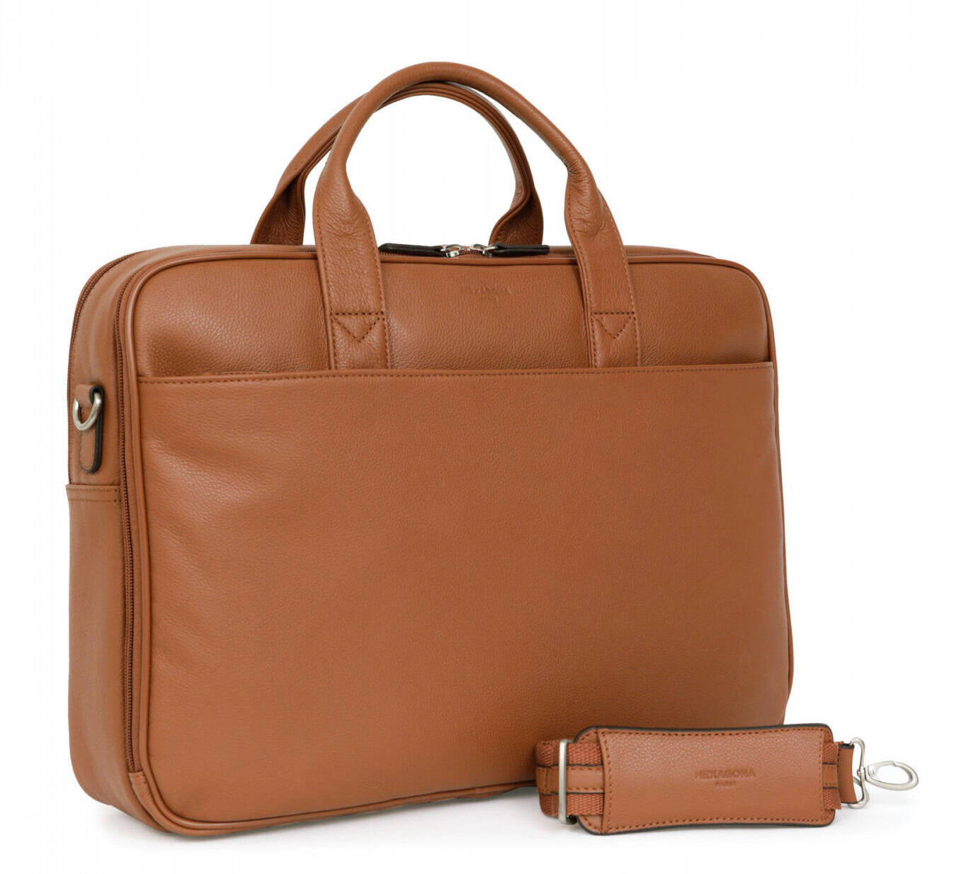 Vêtement en cuir Maroquinerie femme cognac