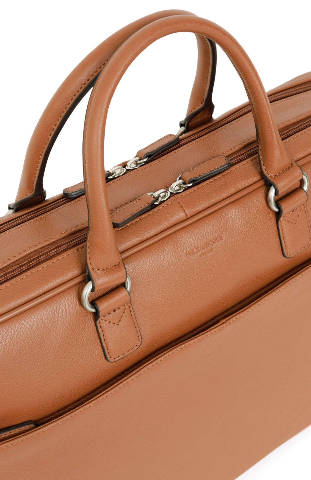 Vêtement en cuir Maroquinerie femme cognac