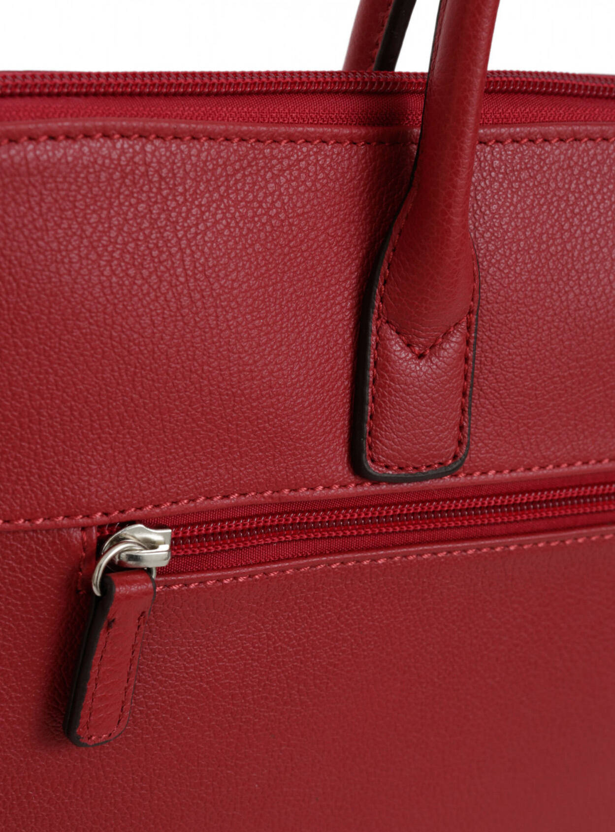 Vêtement en cuir Maroquinerie femme rouge