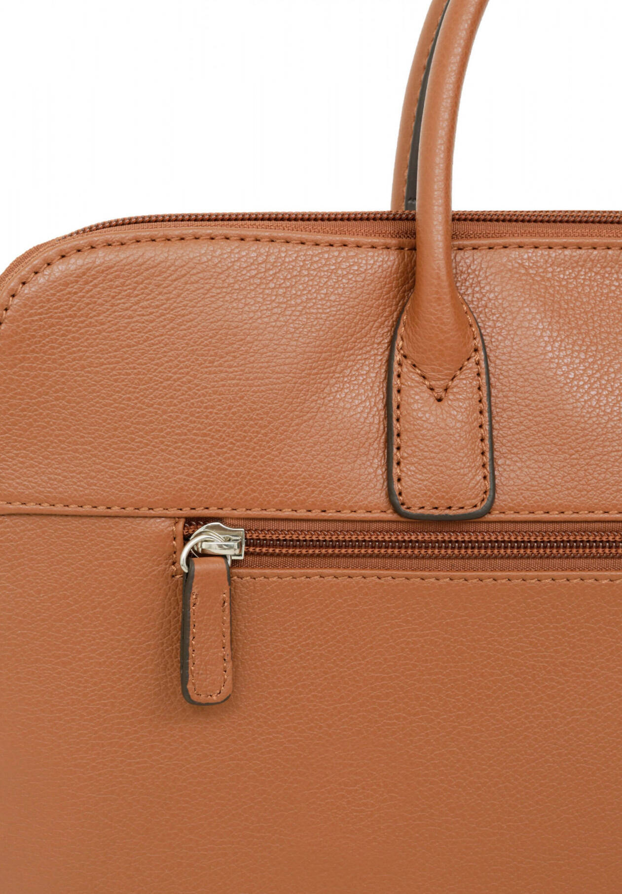 Vêtement en cuir Maroquinerie femme cognac