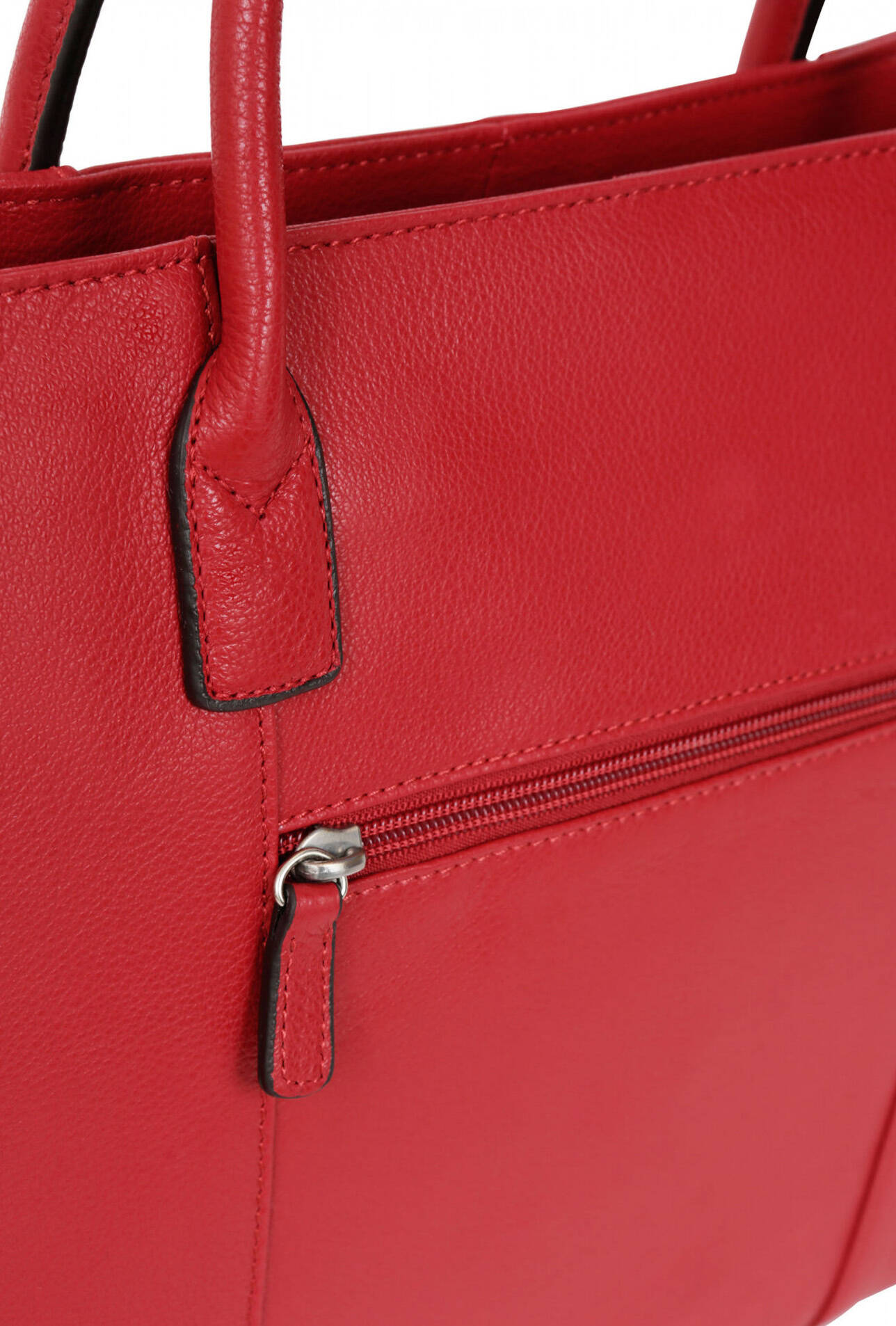 Vêtement en cuir Maroquinerie femme rouge