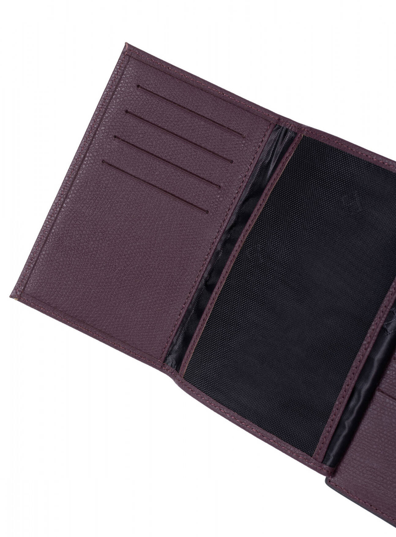 Vêtement en cuir Maroquinerie bordeaux