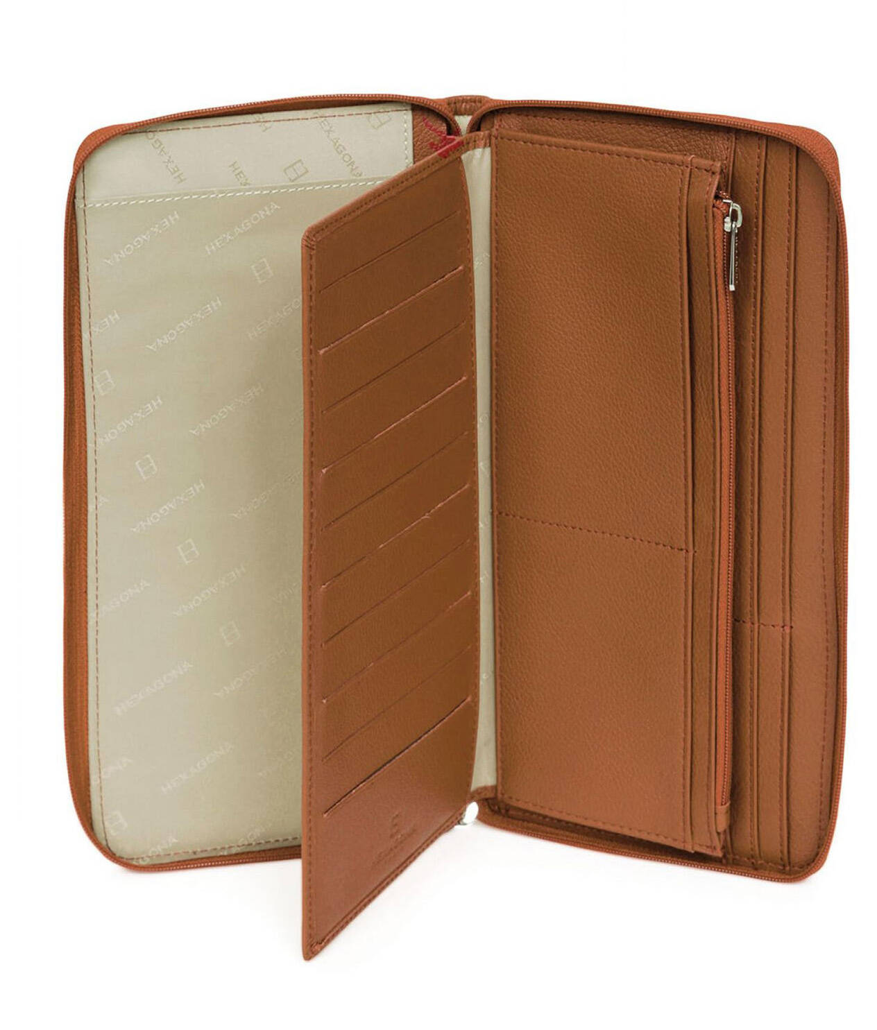 Vêtement en cuir Maroquinerie marron, cognac