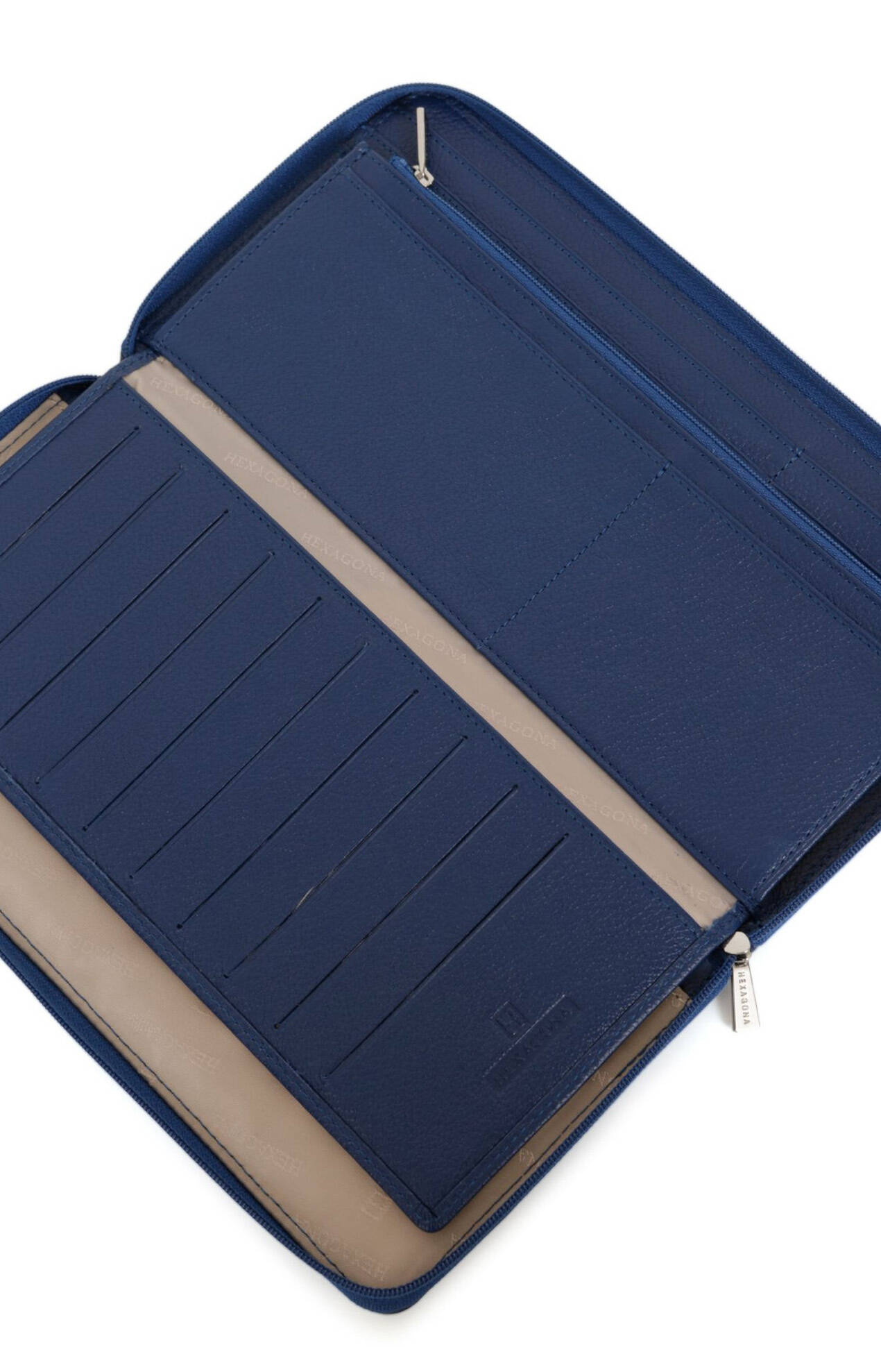 Vêtement en cuir Maroquinerie bleu