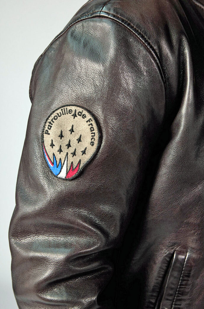 Vêtement en cuir Blousons cuir marron