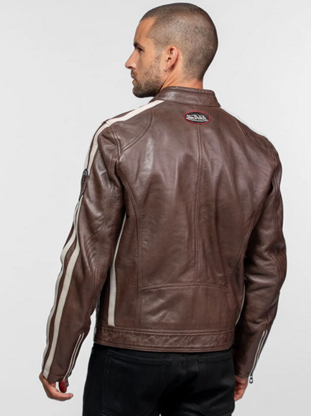 Vêtement en cuir Blousons cuir marron