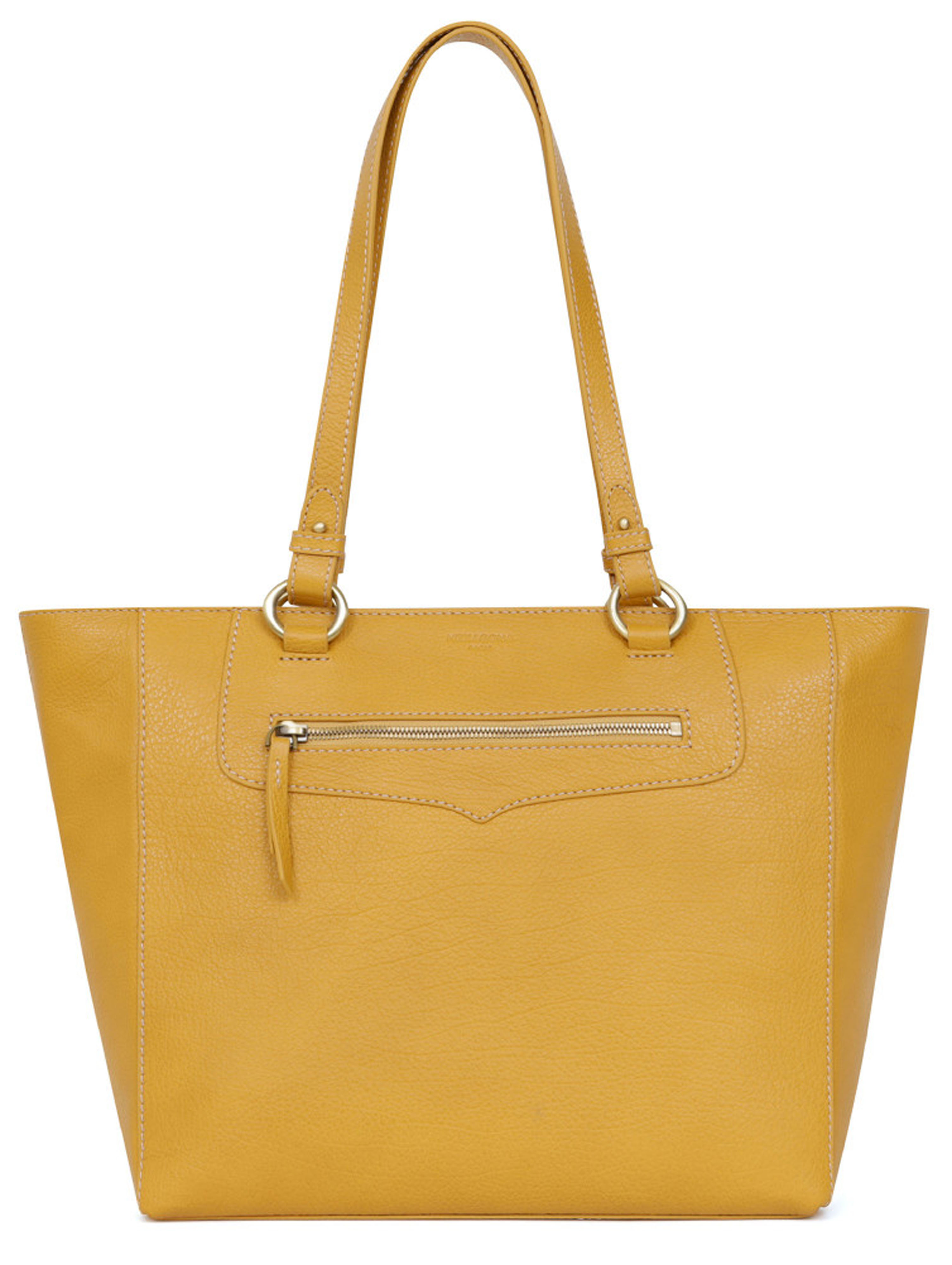 Sac en shop cuir moutarde