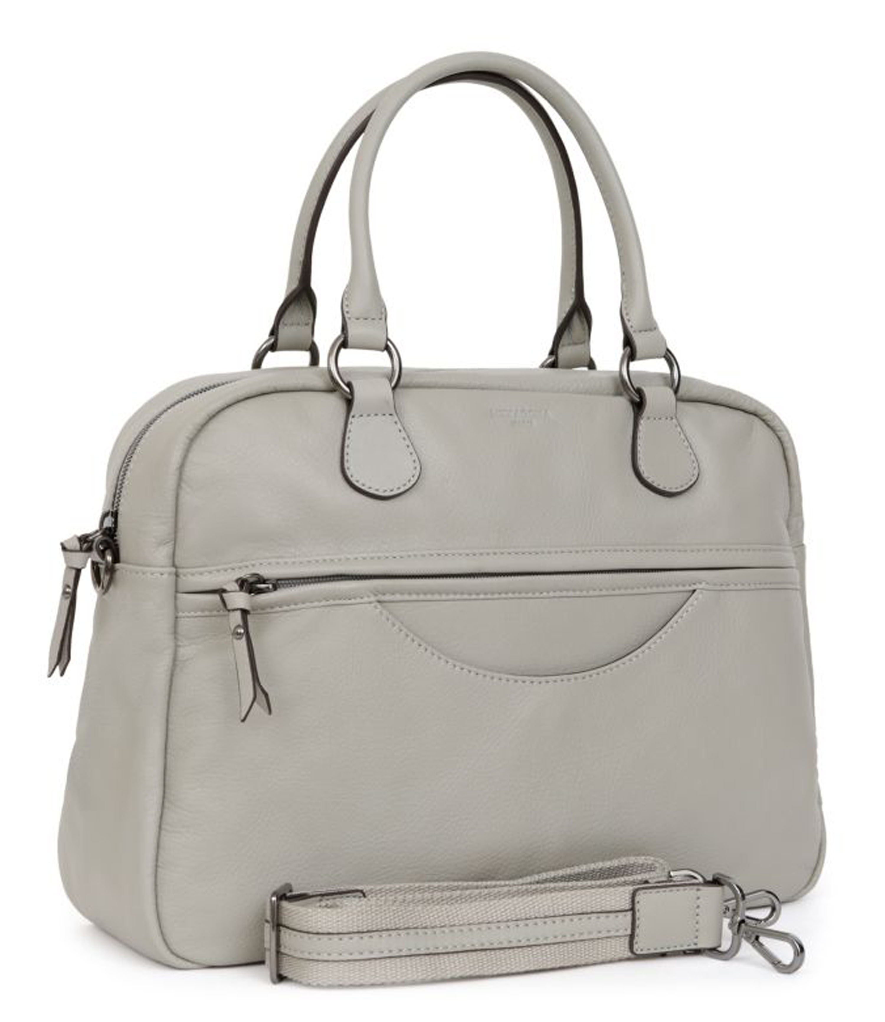 Sac cuir gris femme 2025