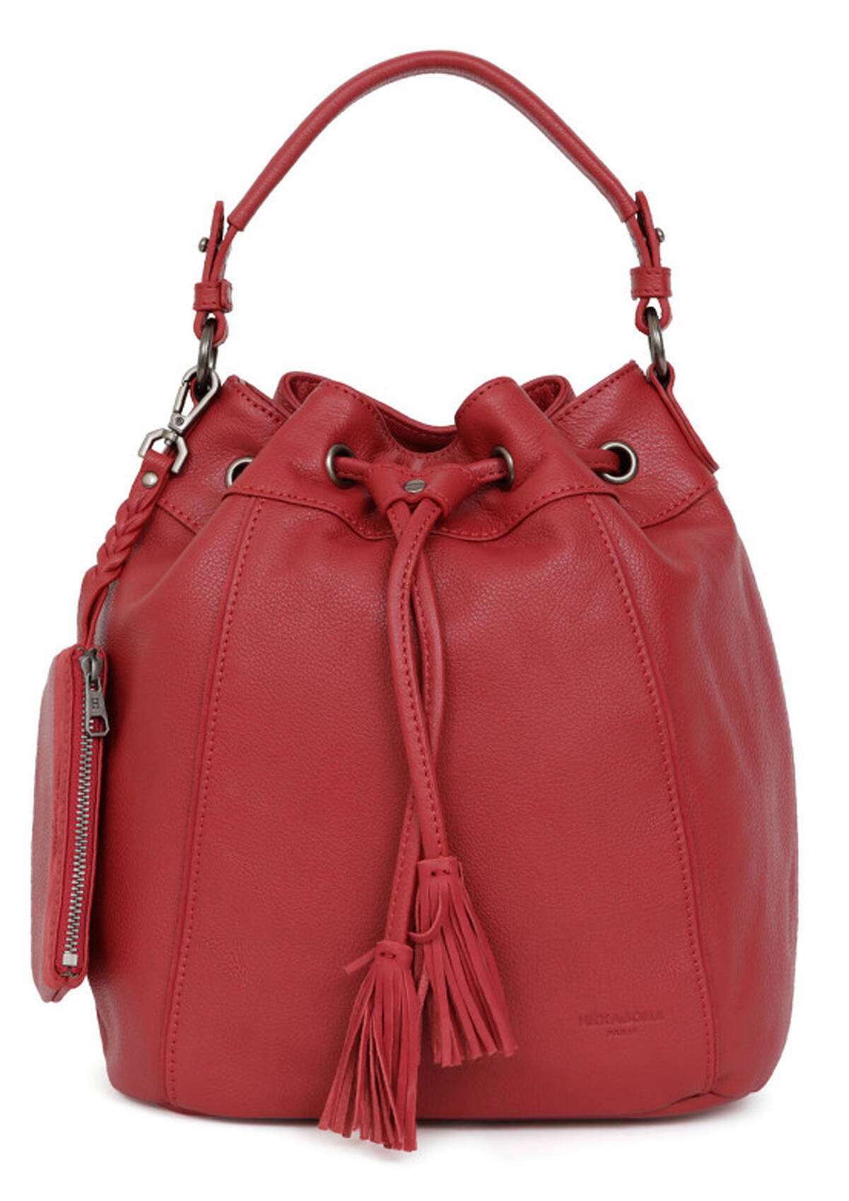 Sac à main en cuir de vachette rouge 686472 Sac à main en cuir de vachette rouge 686472