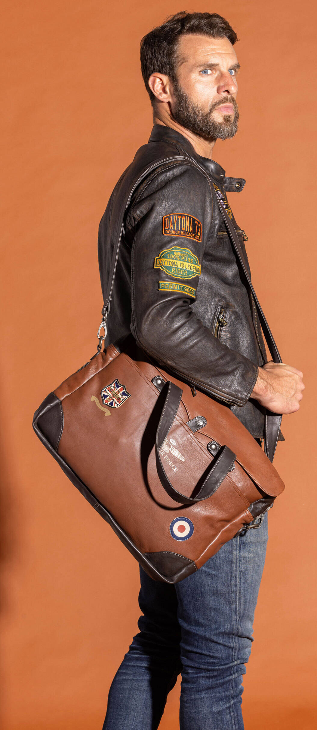 Vêtement en cuir Blousons cuir noir