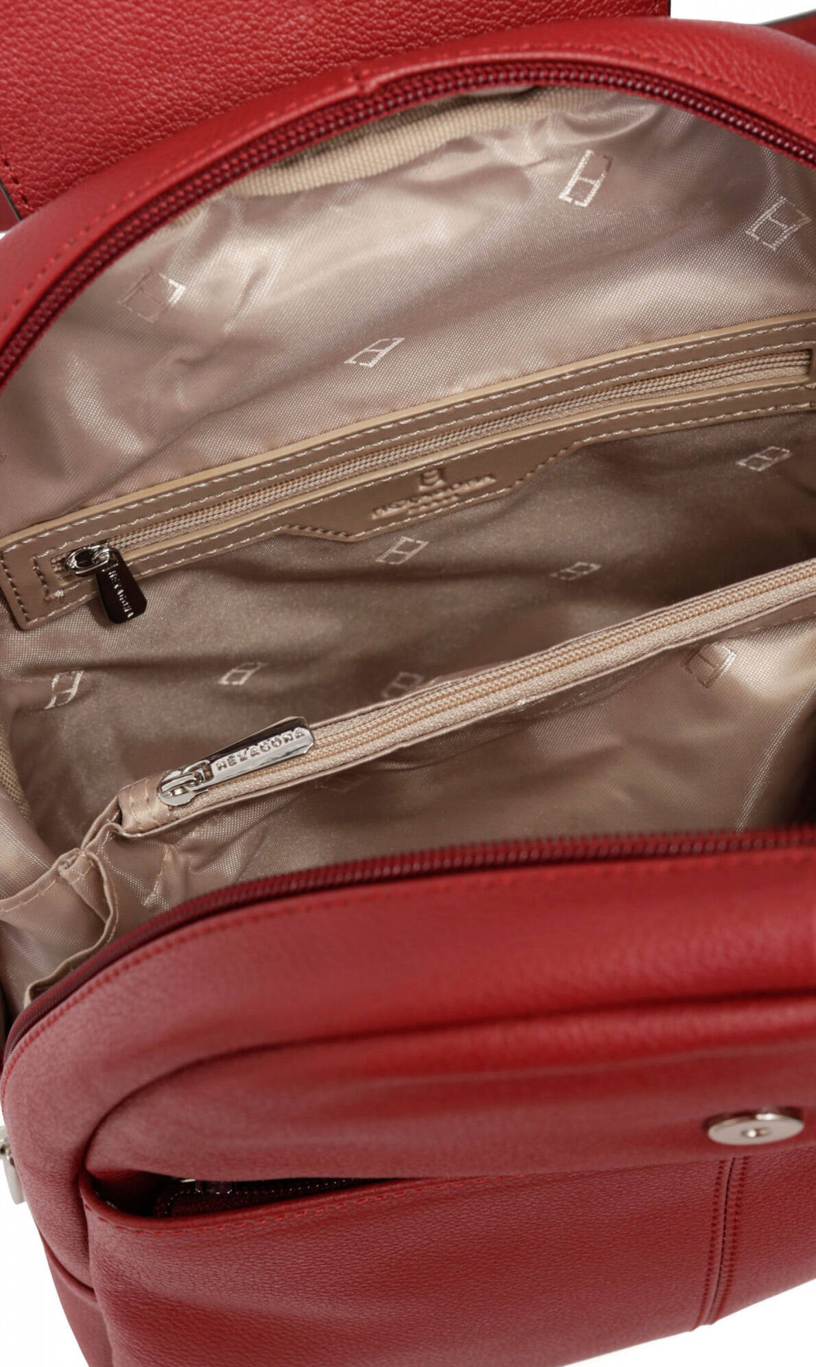 Vêtement en cuir Maroquinerie femme rouge