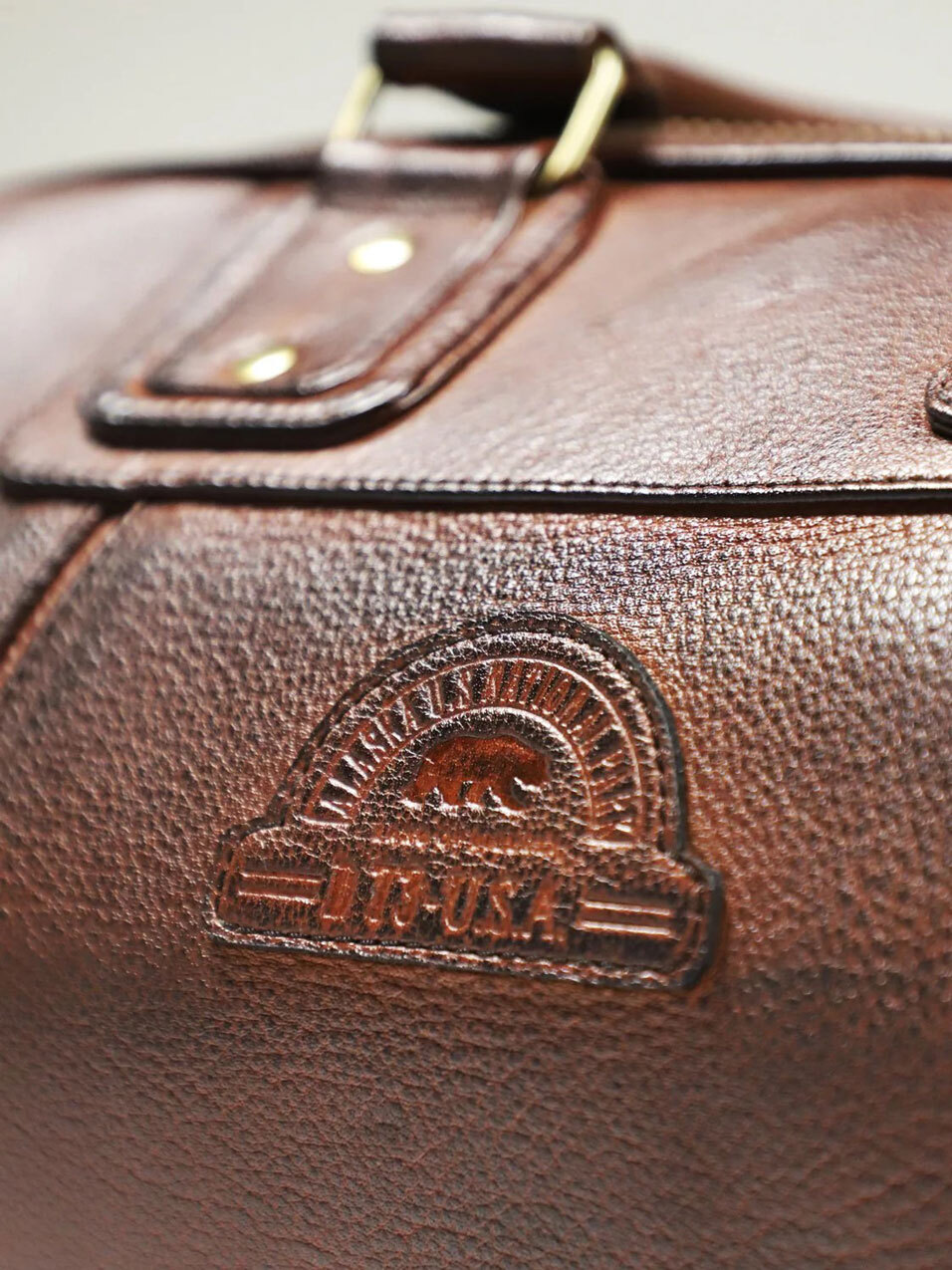 Vêtement en cuir Maroquinerie homme cognac