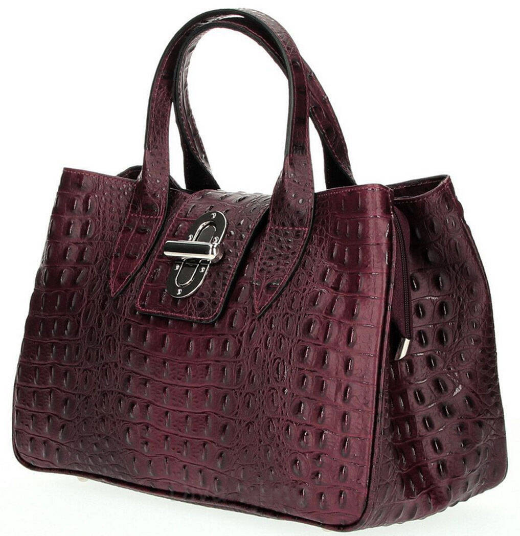 Vêtement en cuir Maroquinerie femme bordeaux