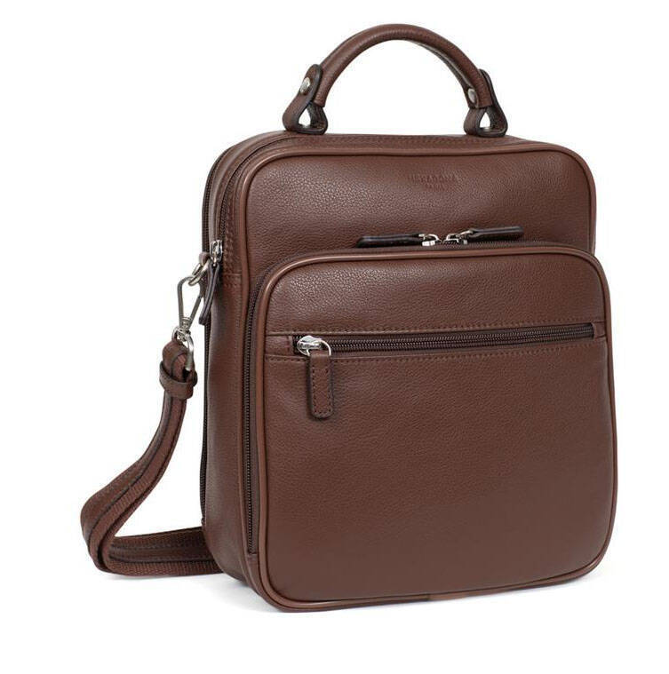 Vêtement en cuir Maroquinerie homme marron