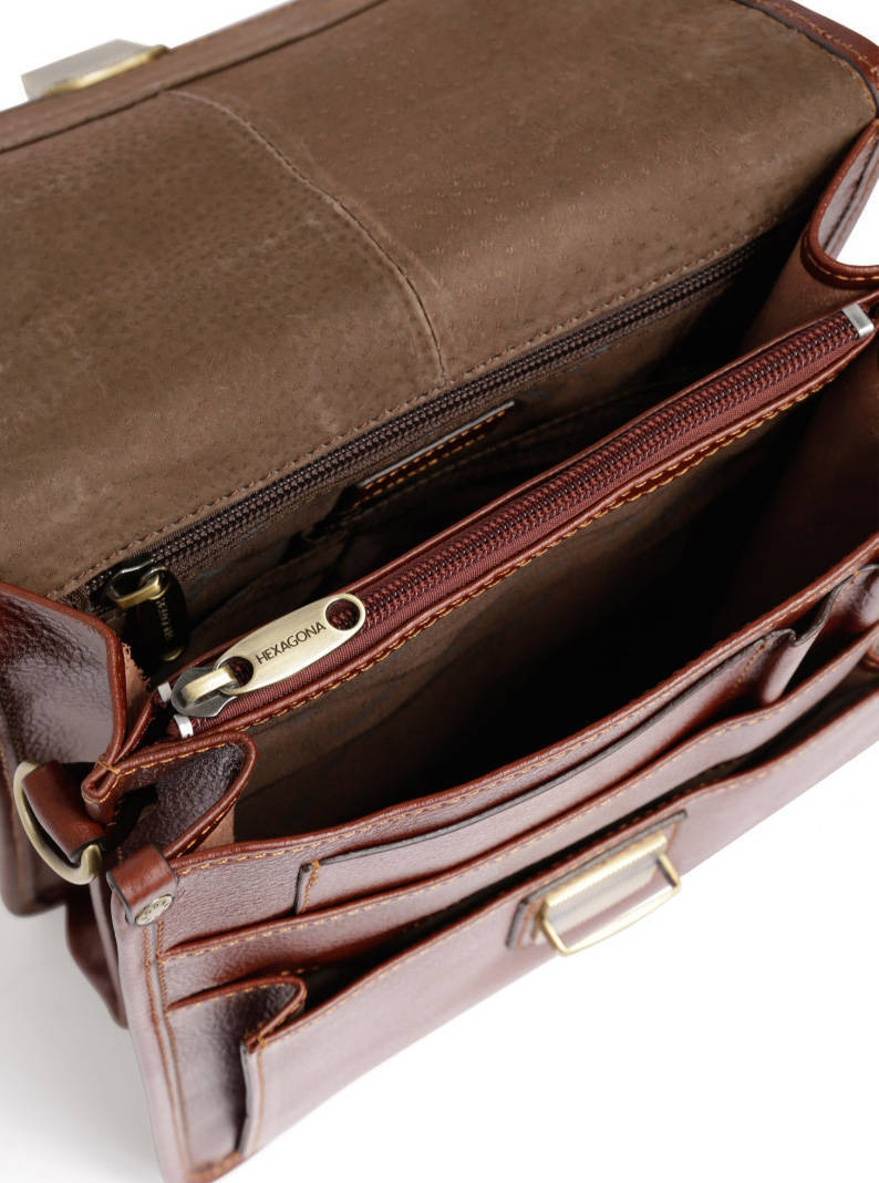 Vêtement en cuir Maroquinerie homme marron