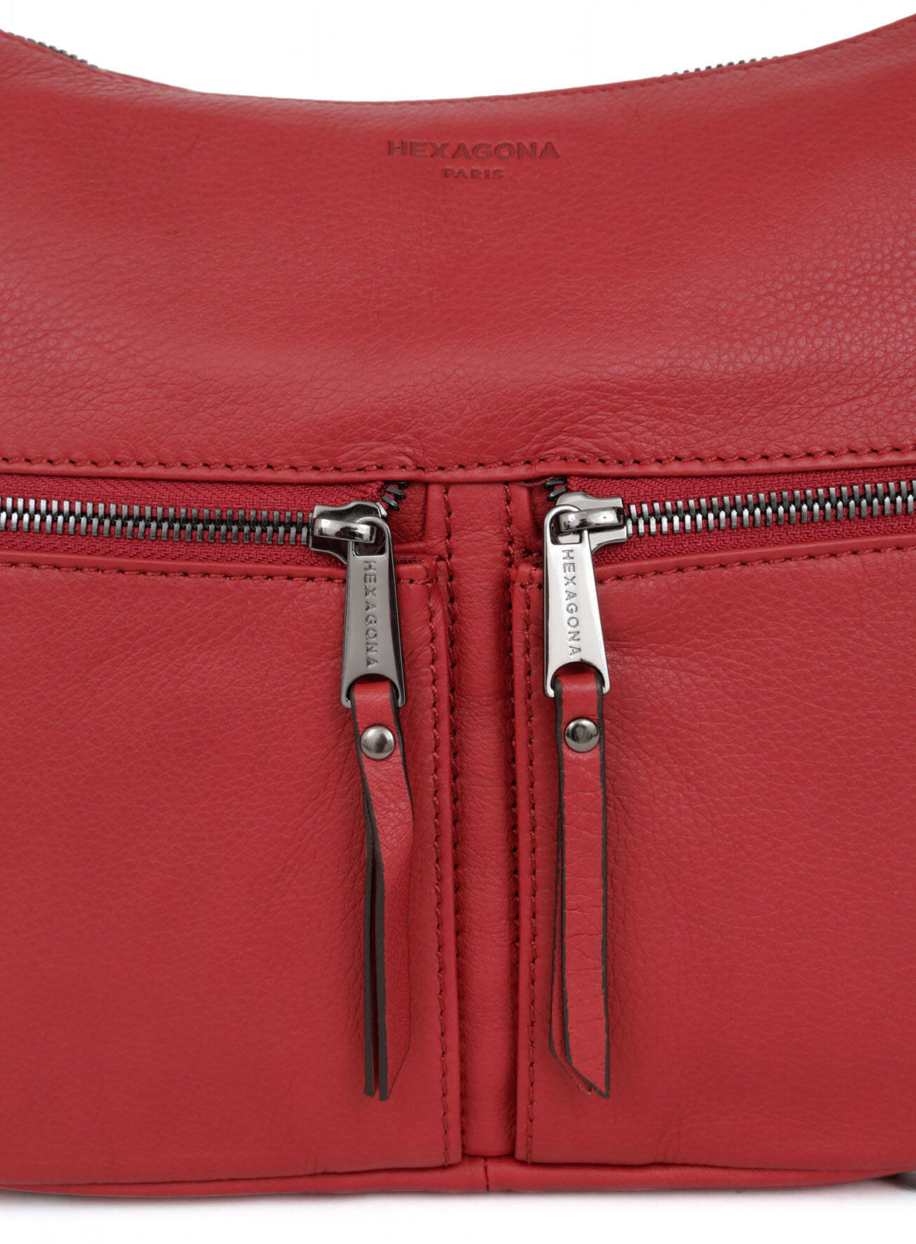 Vêtement en cuir Maroquinerie femme rouge