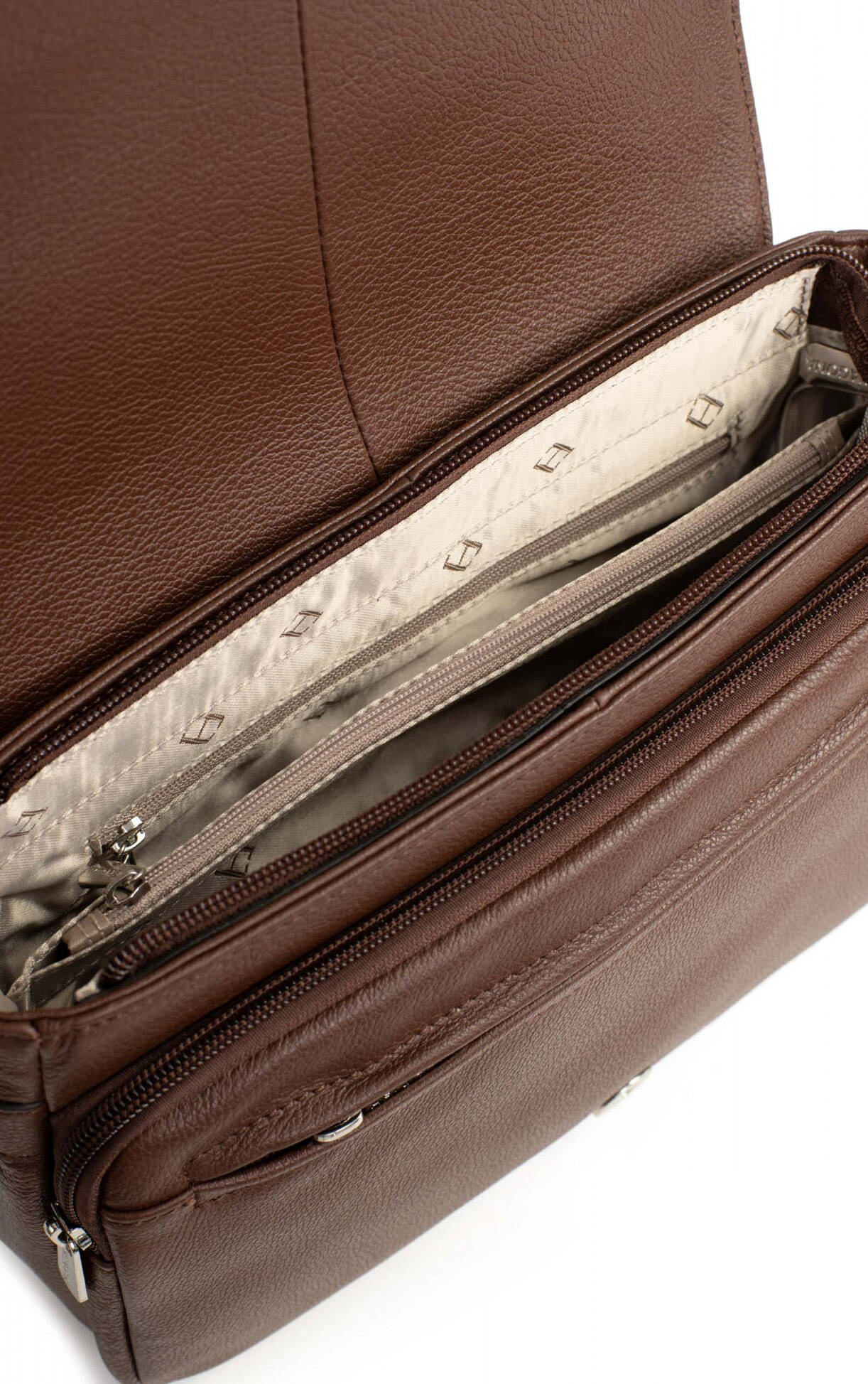 Vêtement en cuir Maroquinerie femme marron