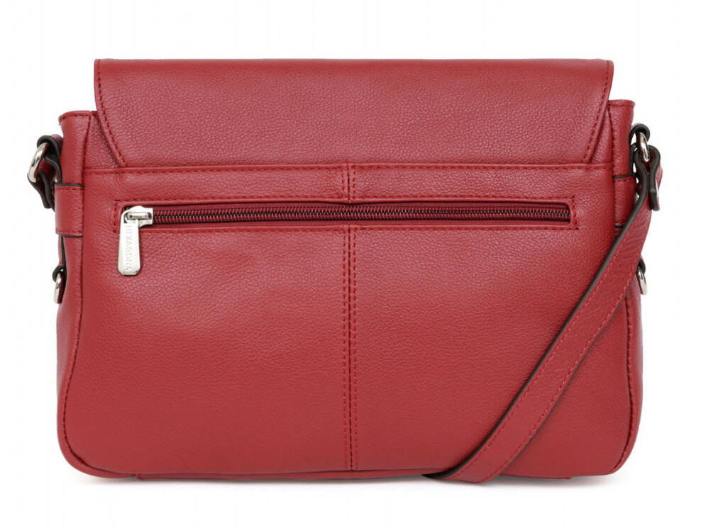 Vêtement en cuir Maroquinerie femme rouge